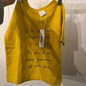 Vawa Kids Yellow Short Sleeve Tee